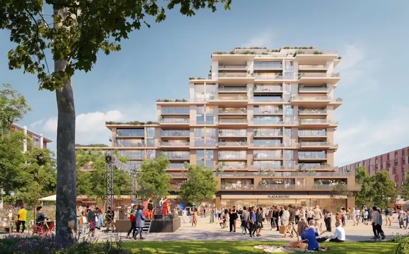 CA The Rise rendering Cupertino Sand Hill Property Company