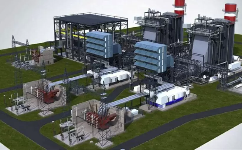1,200 mw gas plant going in at old Alcoa factory