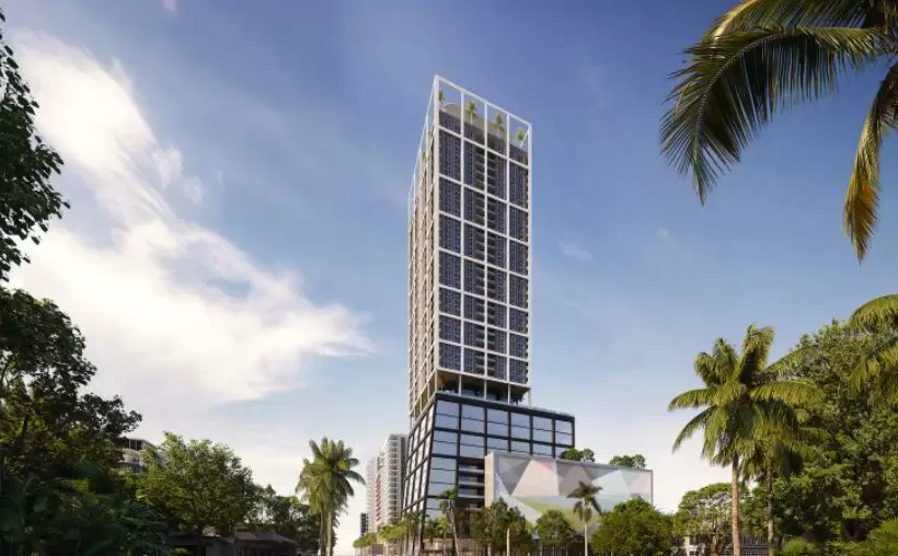 Oak Row lands $181 construction loan for Miami office/residential high-rise