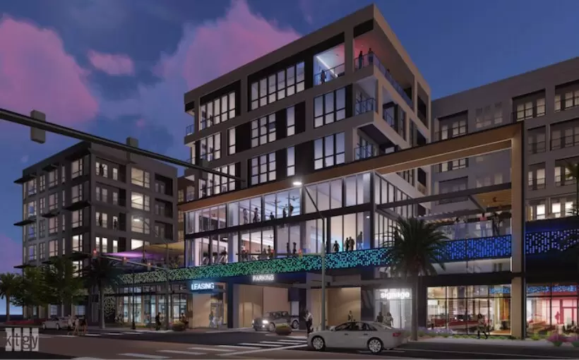 Southern Land building downtown Vegas apartments