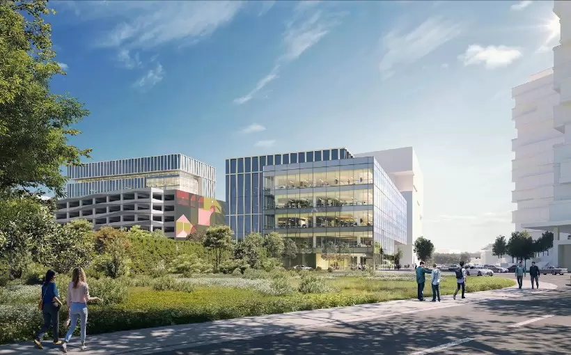 CA 120 East Grand Avenue rendering by FLAD Architects South San Francisco