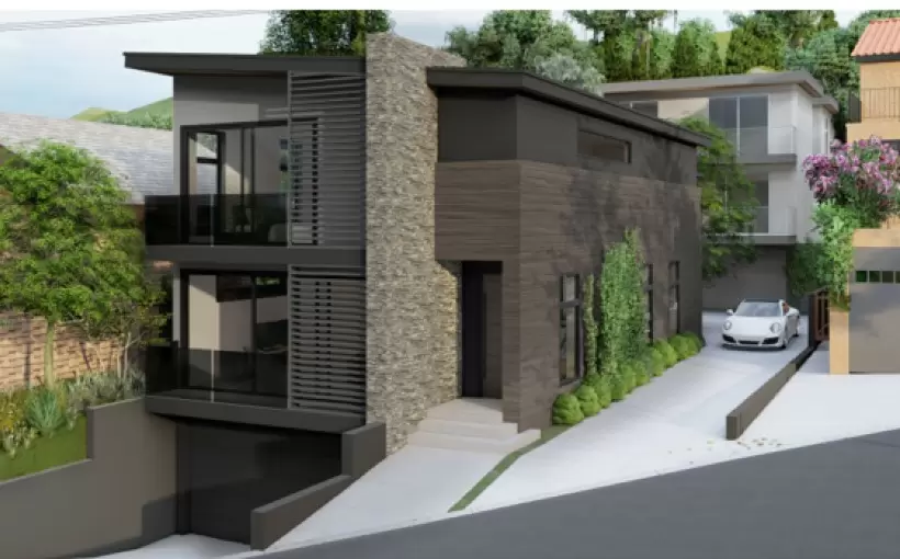 CA 1943-1945 Pinehurst Road Los Angeles rendering