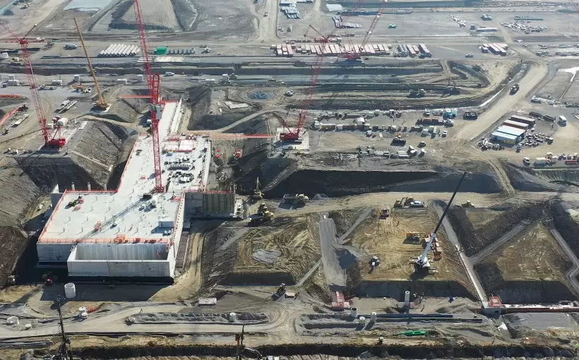 CA Intel-Ohio-One-Construction February 2024