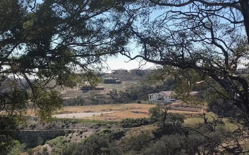 CA Paradise Ranch development site Chino Hills