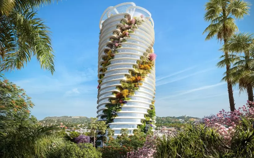 CA The Star on Sunset Blvd rendering Foster + Partners