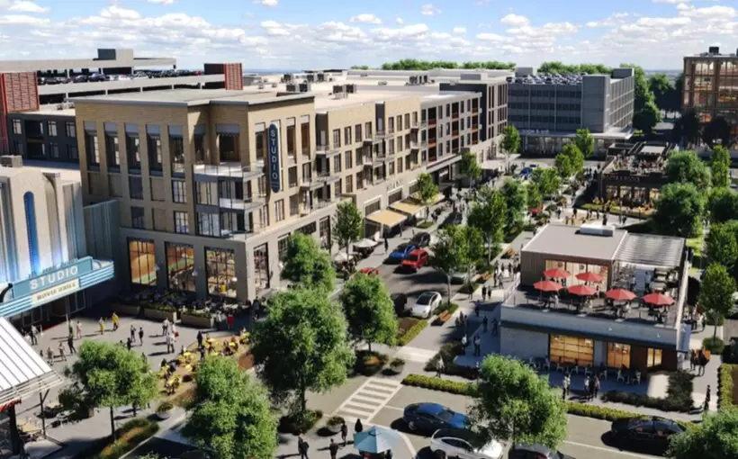 Landmark to revamp dated Arlington center