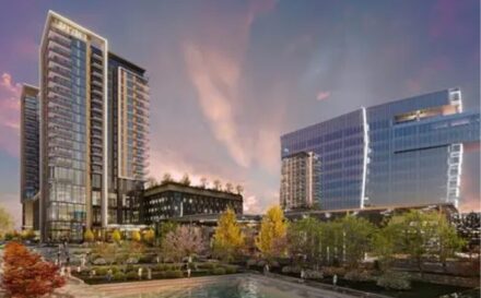 Life Time Building Raleigh Fitness Facility, Residential Tower