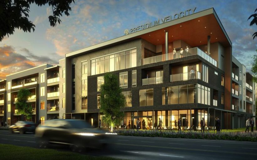 First multifamily project breaks ground in Austin's Velocity masterplanned community