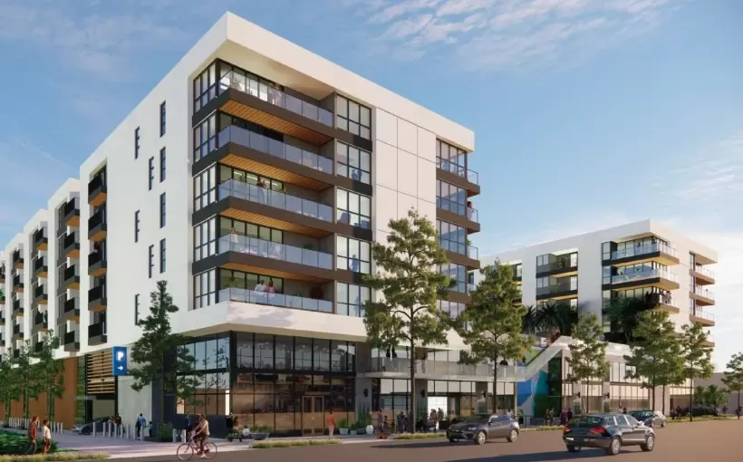 CA Arcadia development rendering Trammell Crow Residential