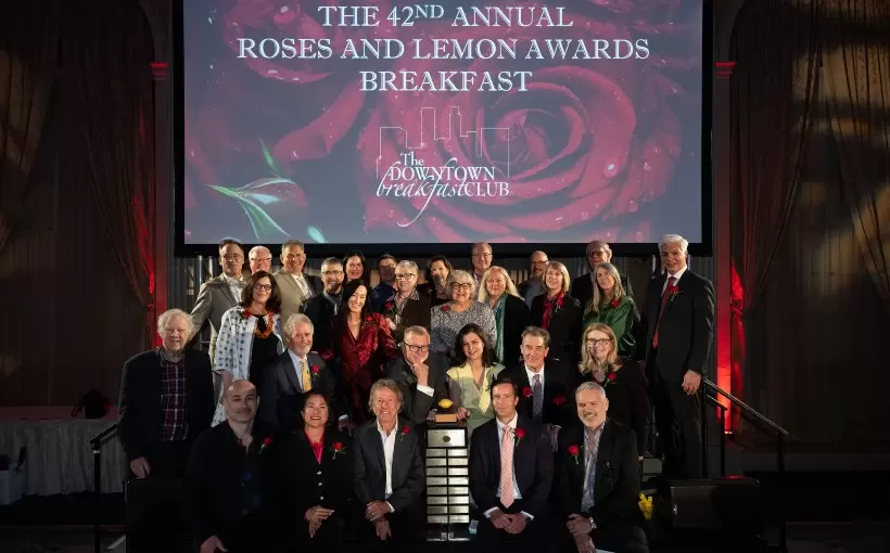 CA Downtown Breakfast Club Roses & Lemons Awards DTLA 2024