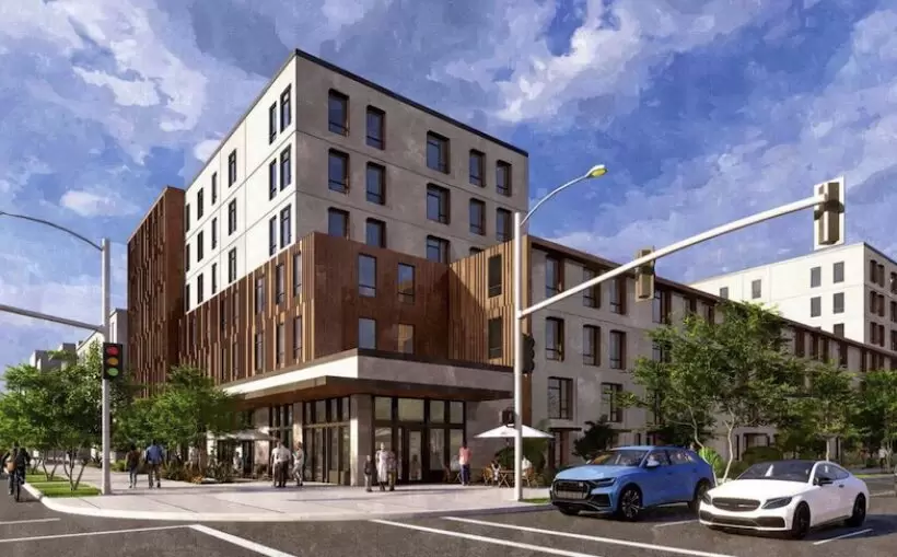 Capstone Collegiate building 144-unit UA student housing project