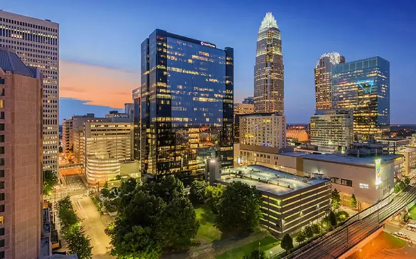 Struggling Charlotte Plaza on the block