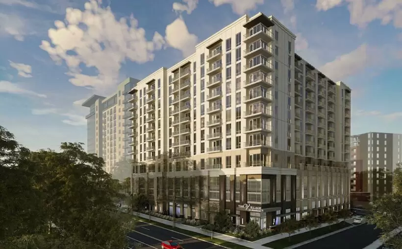 The 12-Story luxury Sr. hounsing project Village on Morehead opens in Charlotte