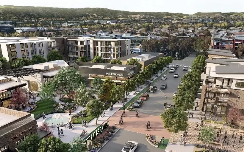 CA Dublin Centre townhomes Landsea Homes