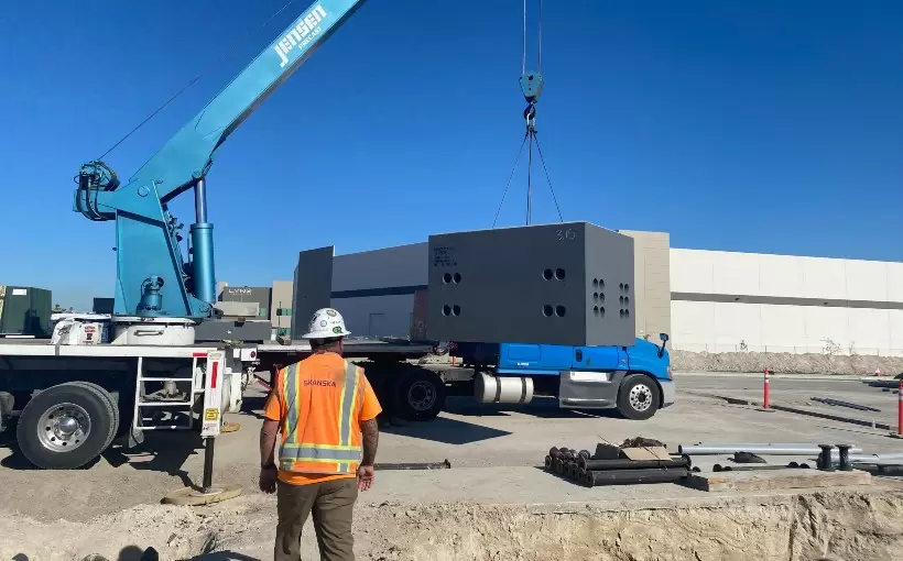 CA Otay Mesa East Port of Entry project Skanska
