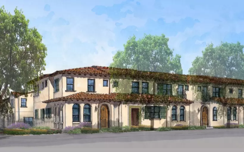 CA Whitmore Villa rendering Monterey Park