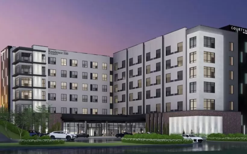 $33M Dual-branded hotel going up near Love Field