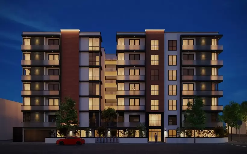 CA Kingsley Apartments rendering Koreatown Los Angeles