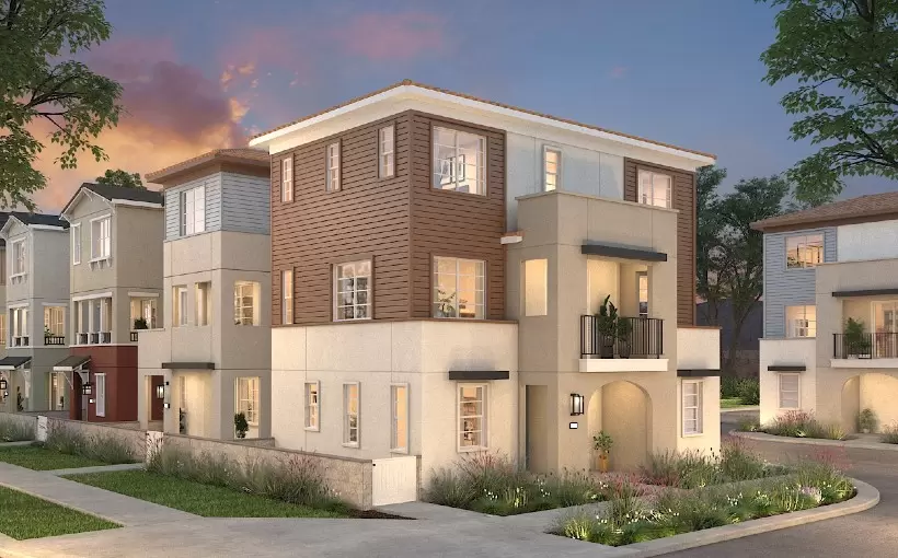 CA New Home Eastvale Square rendering