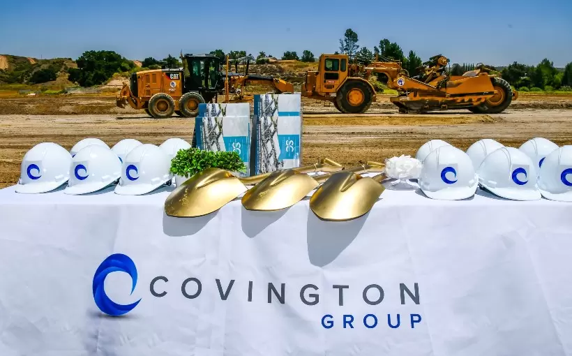 CA Santa Clarita Business Center groundbreaking May 2024