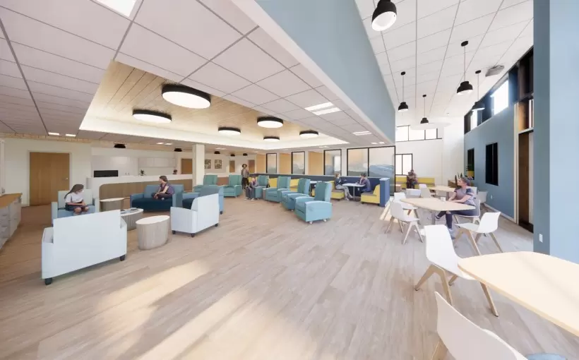 CA Wellness Village at Mead Valley interior rendering