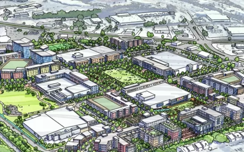 Global Mall at the Crossing gives first tips of renovation