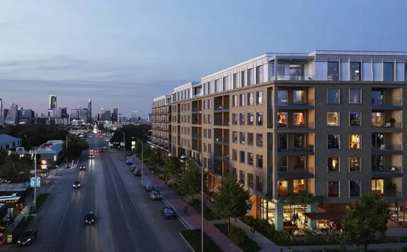 Intracorp building 270 Austin condo units