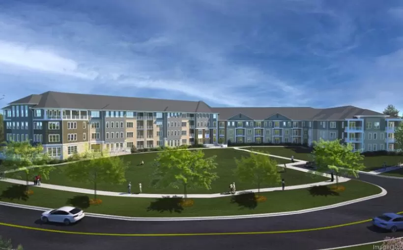 Laurel Street building $68M Springhouse Square apartments in Charlotte