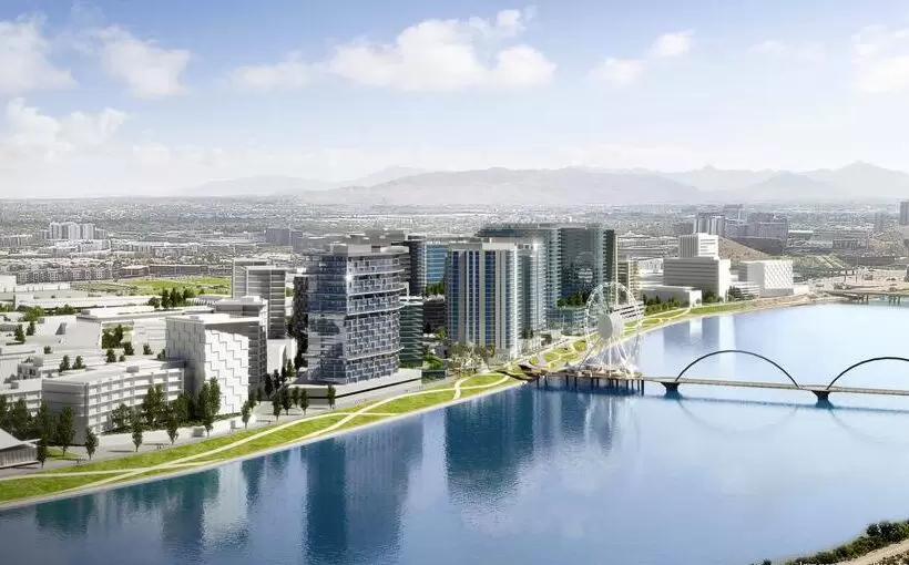 Tempe Town Lake project underway