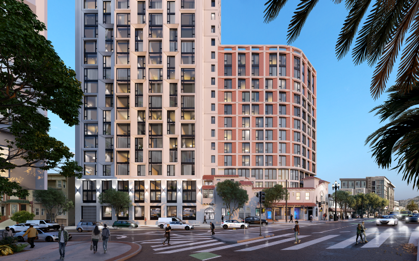 CA 1965 Market Street rendering San Francisco RG Architecture