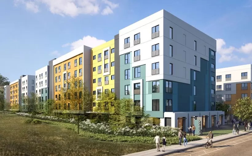 CA Safehold affordable housing rendering Bay Area