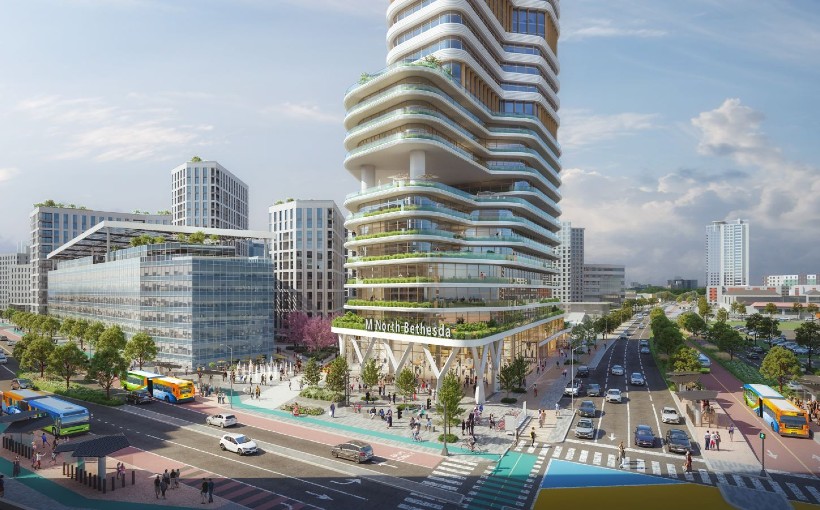 DC North Bethesda Metro life sciences rendering