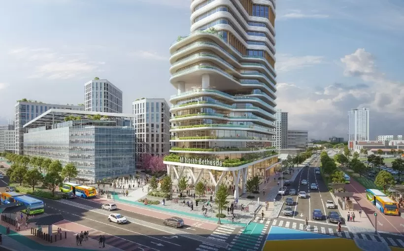 DC North Bethesda Metro life sciences rendering