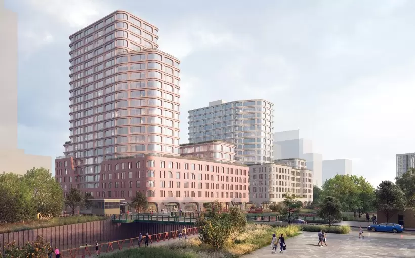 NY 310 and 340 Nevins Street Gowanus rendering