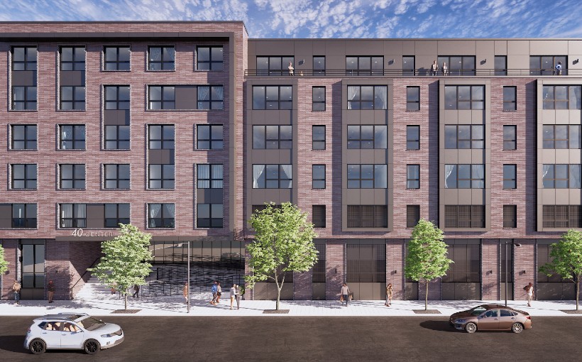 NY 40 Center Street rendering Jersey City Manhattan Building Company
