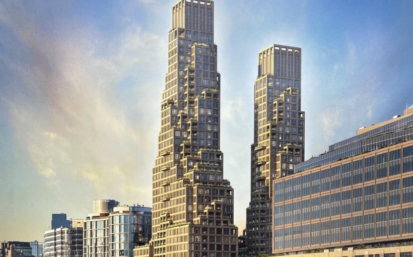 NY 80 Clarkson Street Manhattan rendering COOKFOX Architects