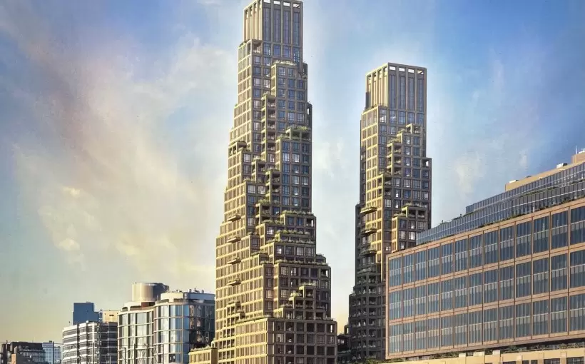 NY 80 Clarkson Street Manhattan rendering COOKFOX Architects