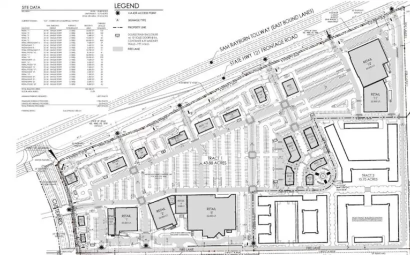 Allen Mixed use project