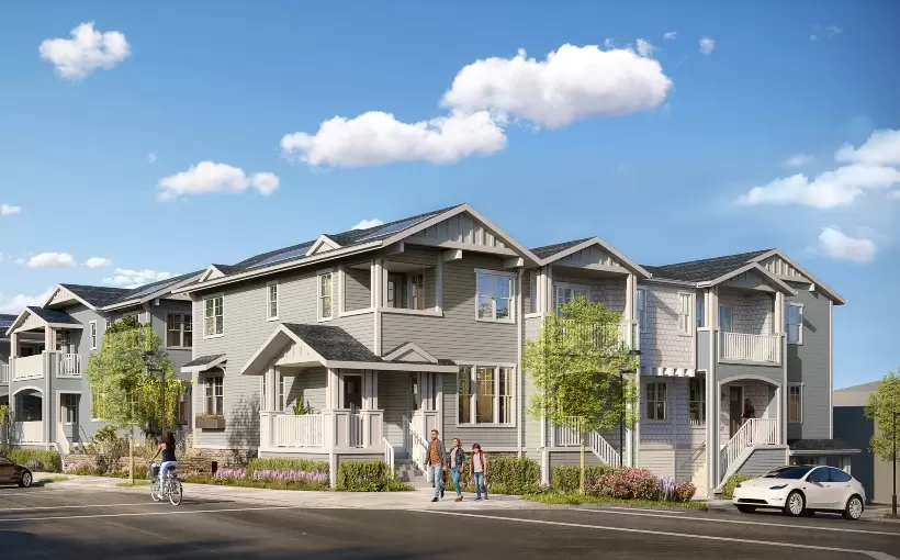 CA Village Walk Belmont Regis Homes Bay Area