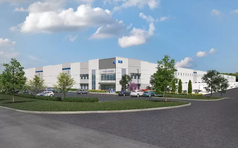 NY Alpha 78 Industrial rendering Alpha NJ Woodmont Industrial Brookfield