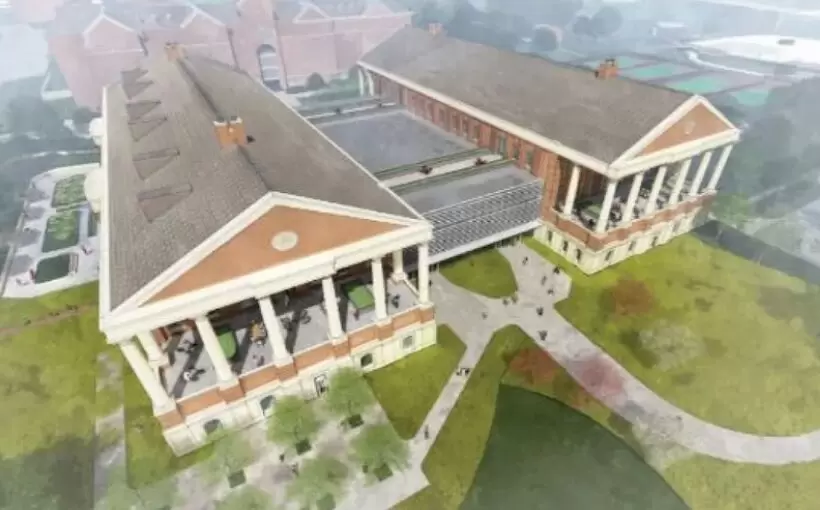 TWU Health Sciences building topped off