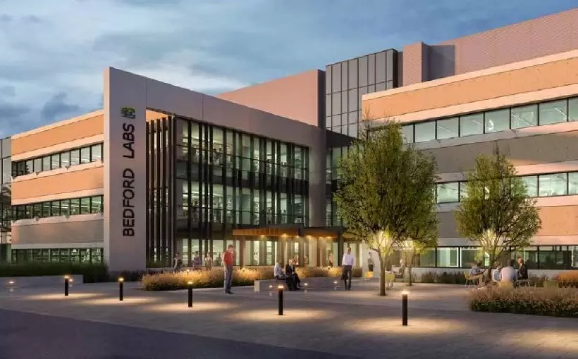BOS Bedford Labs rendering Bedford MA