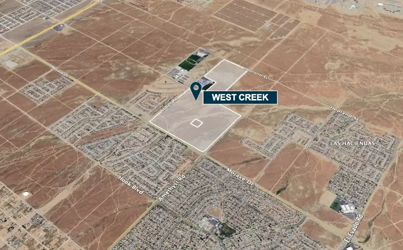 CA West Creek Aerial Victorville