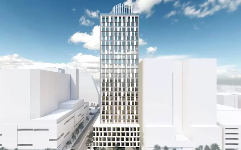 Hoar topping out 30-story UT housing project