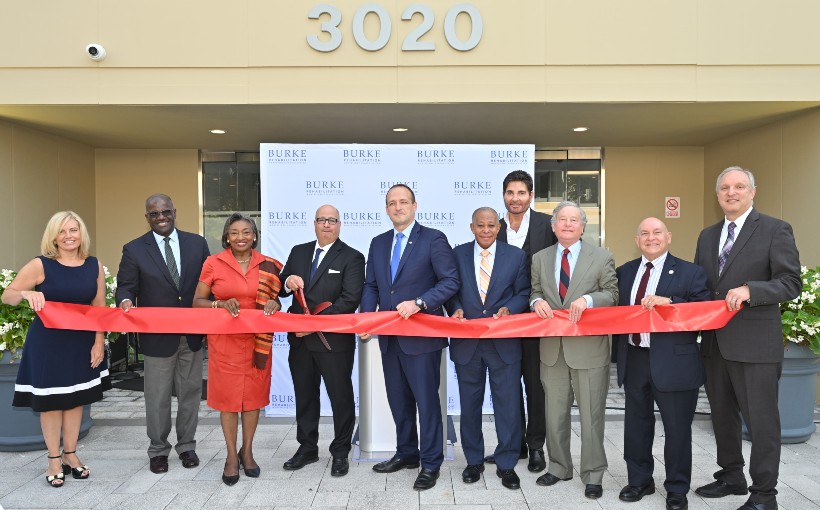 NY Burke Rehabilitation ribbon cutting Purchase Professional Park Simone Development