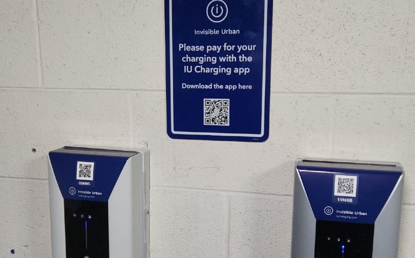 NY Invisible Urban Charging stations