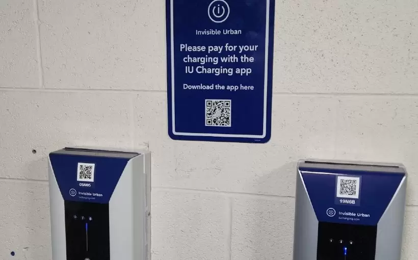 NY Invisible Urban Charging stations