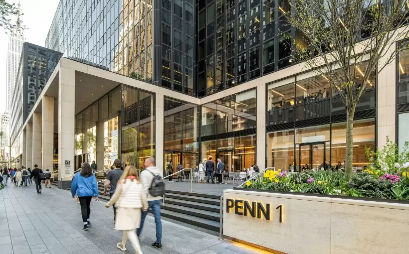 NY PENN 1 Entrance Courtesy Vornado Realty Trust