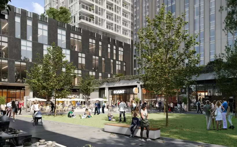 CA District NoHo rendering HKS Architects