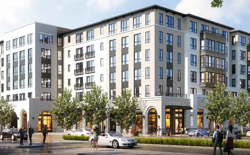 CA One Meadow Glen rendering Millbrae High Street Residential